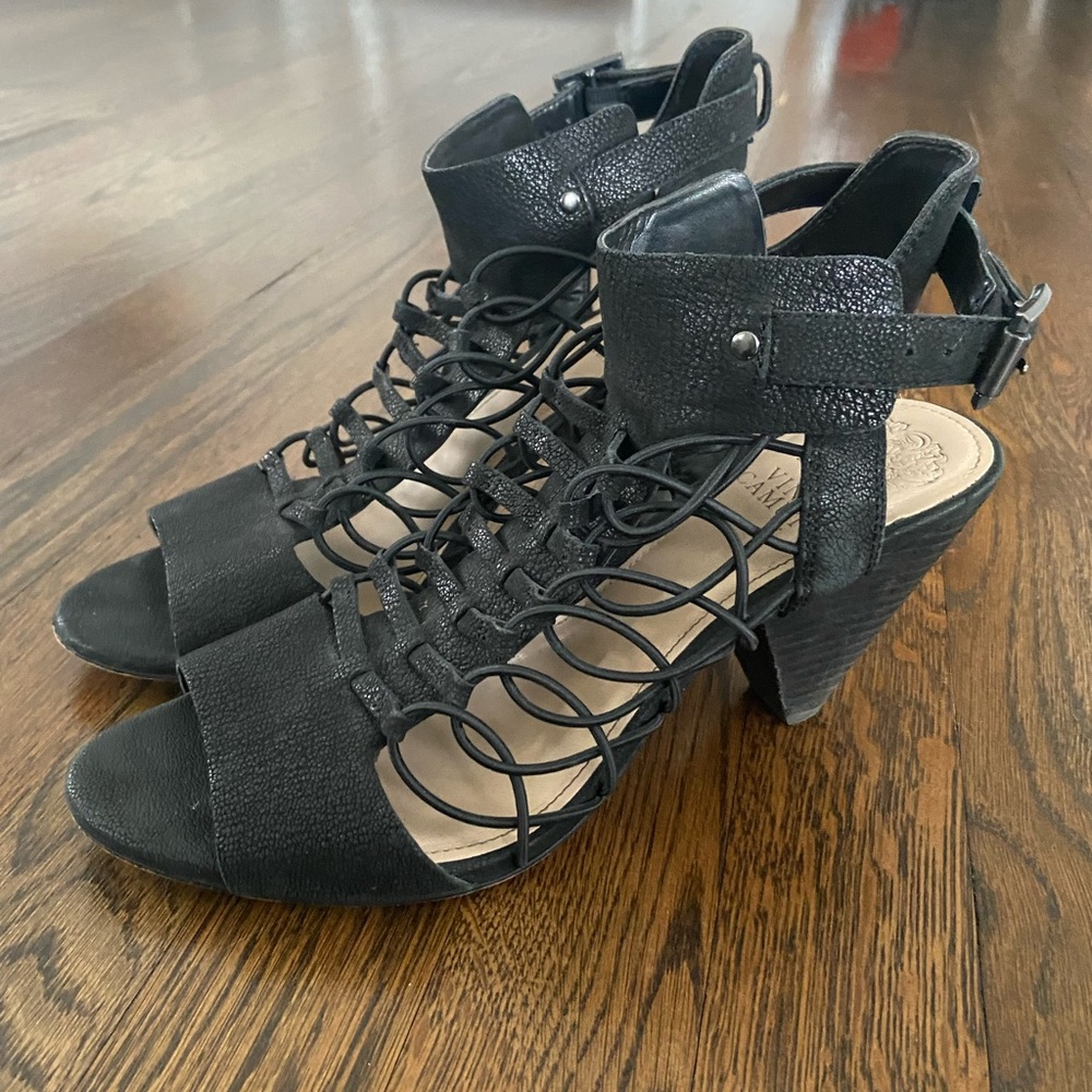 Vince Camuto black heels